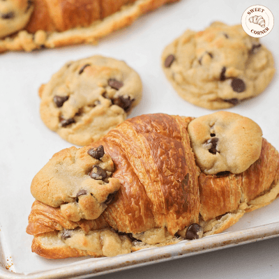 Choco chips croissant