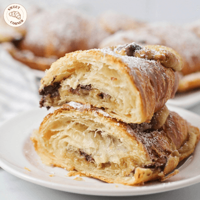 Choco chips croissant