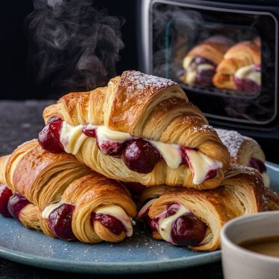 Bùng nổ vị giác cùng Cherry Glazing Croissant